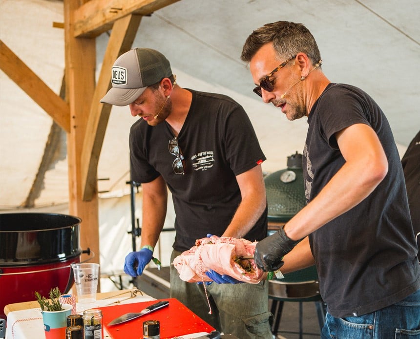 All fired up: Outdoor cooking and Black Deer Festival
